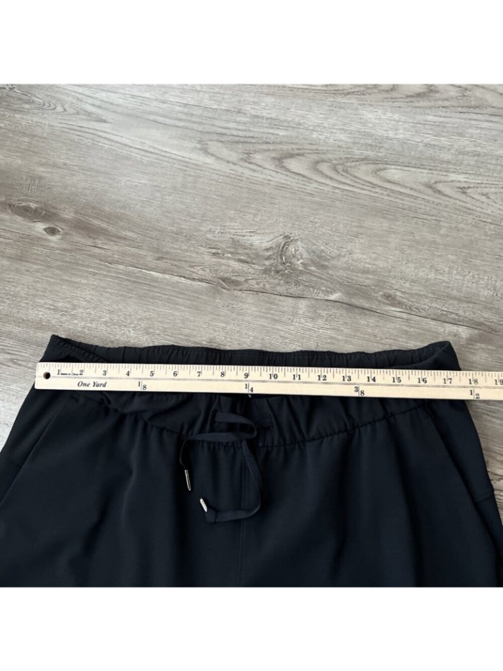Lululemon On the Fly 7/8 Pant Womens 12 Black Hi Rise Straight Leg - Picture 10 of 15